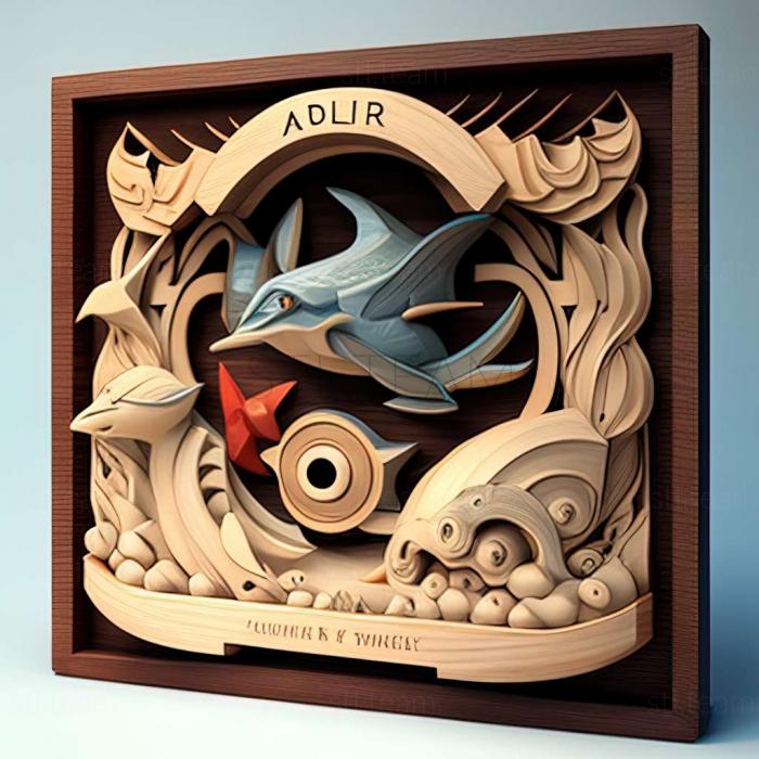 3D model Pokemon Omega Ruby and Alpha Sapphire game (STL)